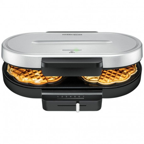 Rommelsbacher Wafflemaker silver black WA 1250 (WA 1250)