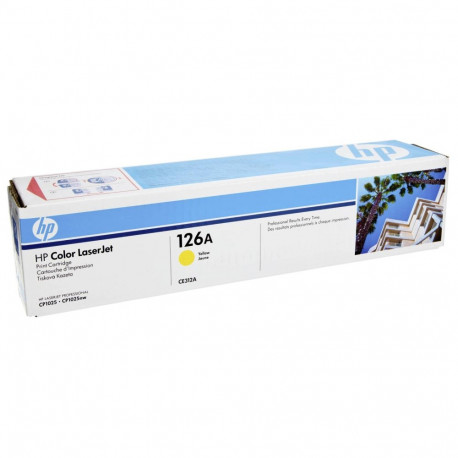 HP Cartridge No 126A HP126A HP 126A kollane (CE312A)