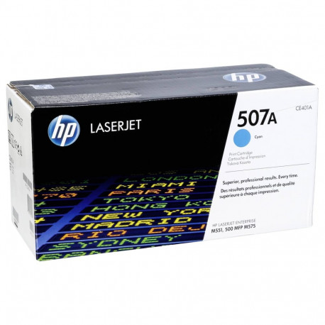HP Cartridge No 507A HP507A HP 507A tsüaan (CE401A)