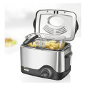 Unold Fryer Compact 1,5l 1200W must hõbedane (58615)