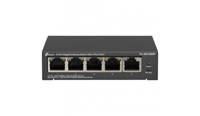 TP-LINK TPLINK Switch TL-SG1005P TLSG1005P (TL-SG1005P)