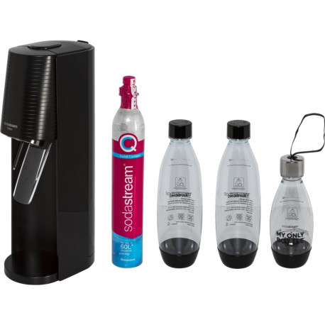 SodaStream mulliveemasin Terra Promopack, must + 3 pudelit (1012813491)