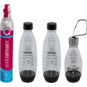 SodaStream Terra promopakk must soodaveemasin, sisaldab 3 pudelit (1012813491)