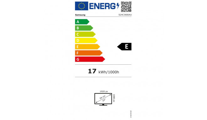 Samsung monitor LS24C360EAU (LS24C360EAUXEN)