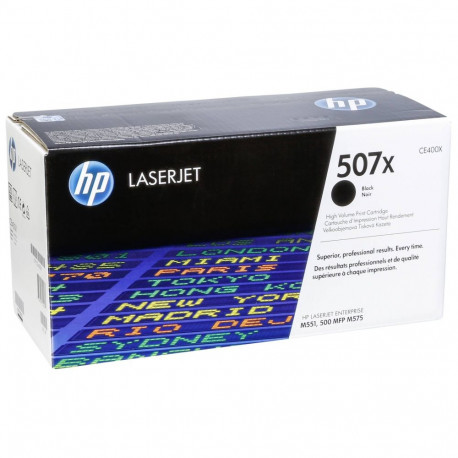 HP Cartridge No 507X HP507X HP 507X must (CE400X)