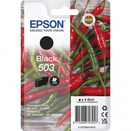 Epson Ink 503 Black Schwarz (C13T09Q14010)