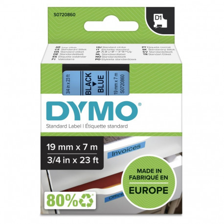 Dymo Schriftband Blue Black 45806 (S0720860)