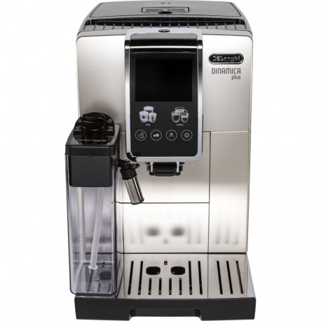 DeLonghi kohvimasin ECAM 380 85 SB Dinamica Plus hõbedane must (ECAM 380.85.SB)