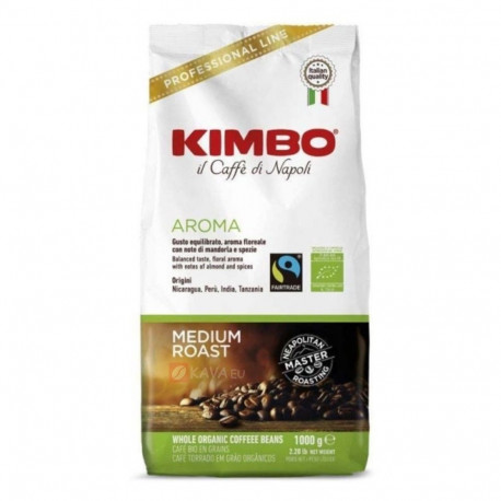Kimbo BIO Organic coffee beans 1 kg