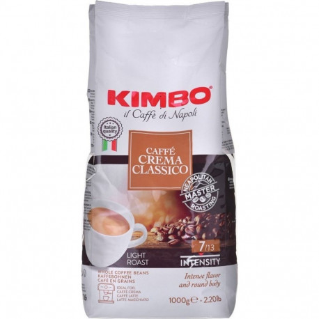 Kimbo Caffe Crema Classico coffee beans 1 kg