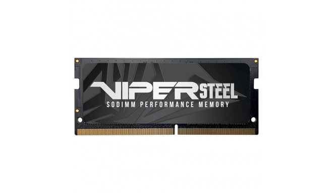 Patriot Viper Steel Laptop Memory, SODIMM, DDR4, 16GB, 3200MHz, CL18 (PVS416G320C8S)