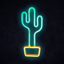 Manta SNL07GN Style Neon Lights CACTUS Green/Yellow