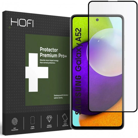 Hofi kaitseklaas Pro+ Samsung Galaxy A52, must