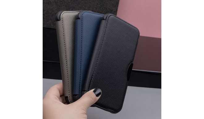 Smart Carbon case for Samsung Galaxy A16 4G / A16 5G navy blue