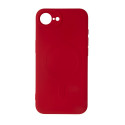 Simple Color Mag case for iPhone 16e red