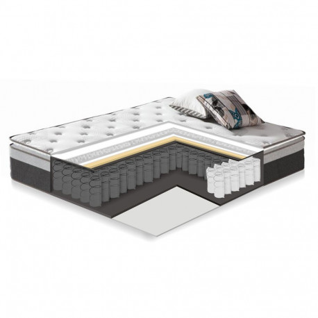 Spring mattress HARMONY TOP 90x200xH33cm