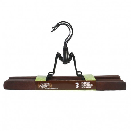 Riidepuud pükstele 3tk/komplektis, puit, pruun