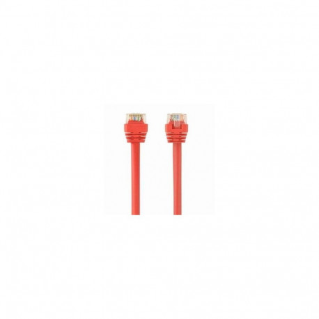 Gembird PATCH CABLE CAT5E UTP 0.5M/RED PP12-0.5M/R