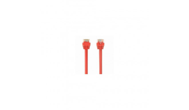 Gembird PATCH CABLE CAT5E UTP 0.5M/RED PP12-0.5M/R