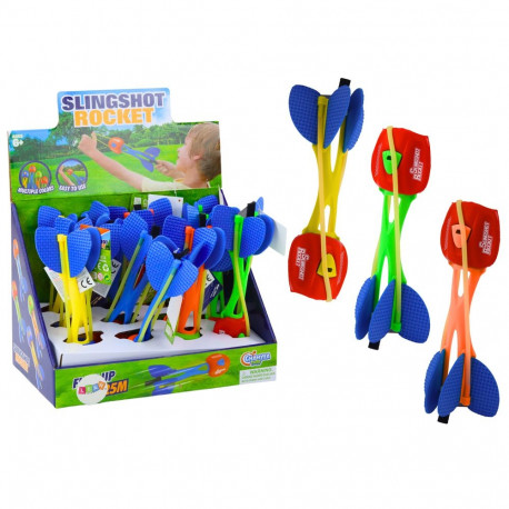 värviline vahtkummist viskerakett 25 meetrit