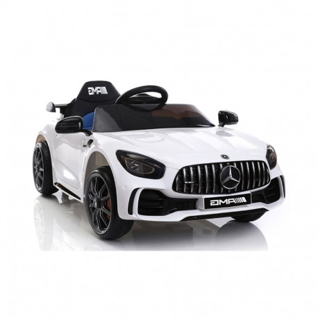 Auto akuga Mercedes GTR valge