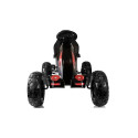 Gokart B012 pumbatavad rattad must