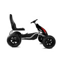 Gokart B012 pumbatavad rattad must