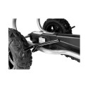 Gokart B012 pumbatavad rattad must