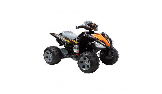 Laste akuga maastikuquad LED-tuled MP3-paneel, must