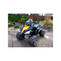 Quad akuga suured rattad must