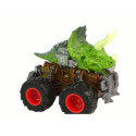 autko auto dinosaurus hõõrdejõul maastik