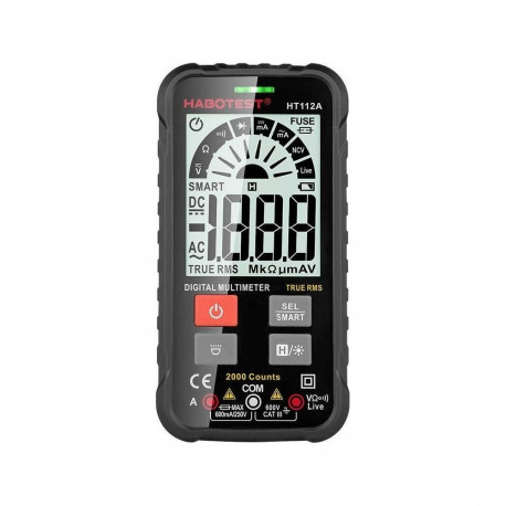 Habotest Cyfrowy multimetr uniwersalny HT112A True RMS