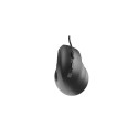 Vertical mouse CRAKE 2 PRO 128000DPI optical black