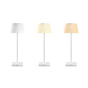 Pluto table lamp white