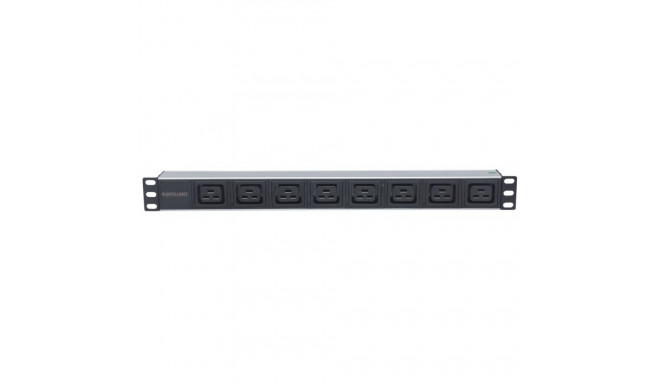 Power strip rack 1U 110V-250V/16A C19 socke