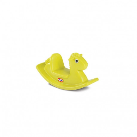 Yellow rocking horse