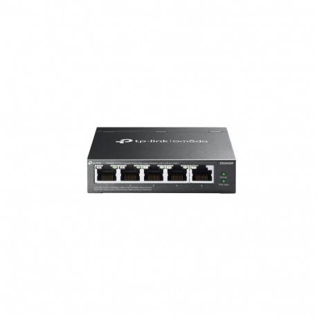 Omada ES205GP 5-Port Gigabit lihtne hallatav kommutaator 4-Port PoE+