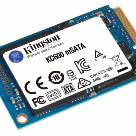 Kingston SSD SKC600 1024GB mSATA 550/520 MB/s