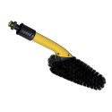 Scrub Brush - Kärcher 2.643-234.0 Compatible with K 2, K 4, K 5, K 7 Black/Yellow