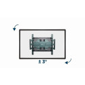 TV Mount - Gembird WM-80ST-01 80" Steel, 50kg Capacity, Tilt & Swivel
