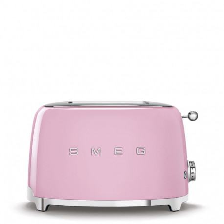 Toaster - SMEG TSF01PKEU 2x2 Retro, 6 Levels, Pink