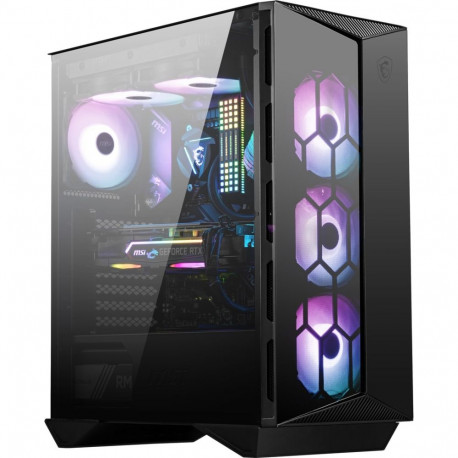 Computer Case - MSI Mpg Gungnir 110r Mid Tower Gaming Case Black, USB