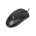 Wired Optical Mouse - iBOX i010 1600 DPI Ambidextrous Black