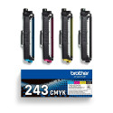 Printer Toner Cartridge - Brother Tn-243cmyk, Yellow, Black