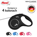 Leash - Flexi Classic 8m, Black