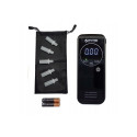 Alcohol Tester - Oromed F11 Electrochemical Sensor 0-4% BAC Black