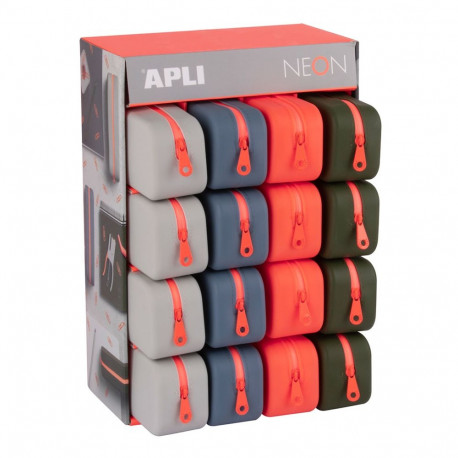 Pinal Neon, 75x185x55 mm, silikoonist, assortii, Apli