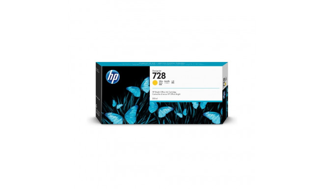 HP 728 (F9K15A) Ink Cartridge, Yellow