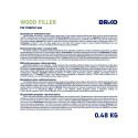 WOOD FILLER INT BRIKO BIRCHBRANCH 0.48KG