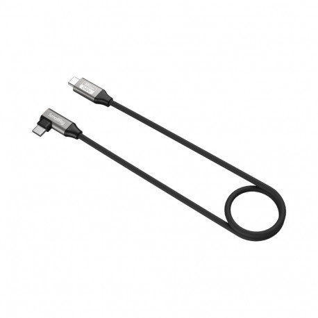 SmallRig 5076 USB-C Data Cable (Straight to Angled, 60cm (40Gbps + 240W + 8K)